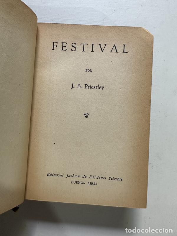 Libros: Festival - Priestley J. B. - Foto 1