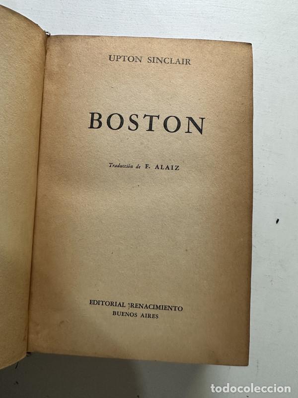 Libros: Boston - Sinclair Upton - Foto 1