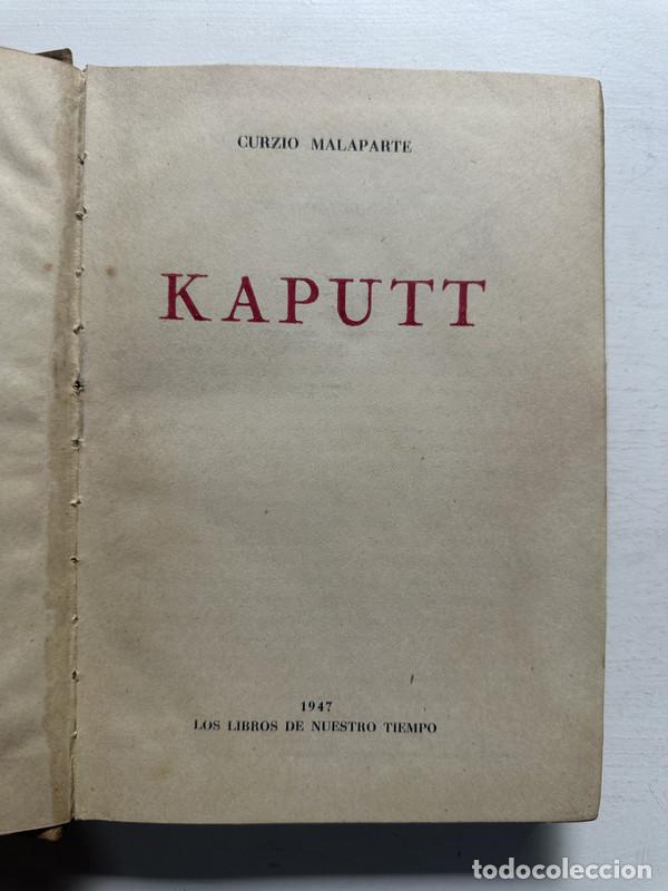Libros: Kaputt - Malaparte Curzio - Foto 1