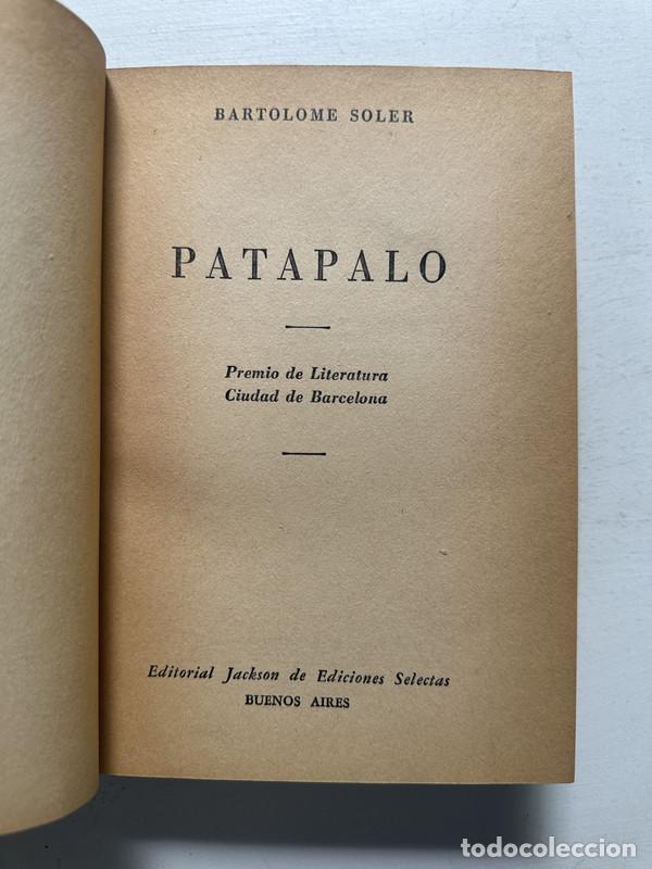 Libros: Patapalo - Soler Bartolome - Foto 1