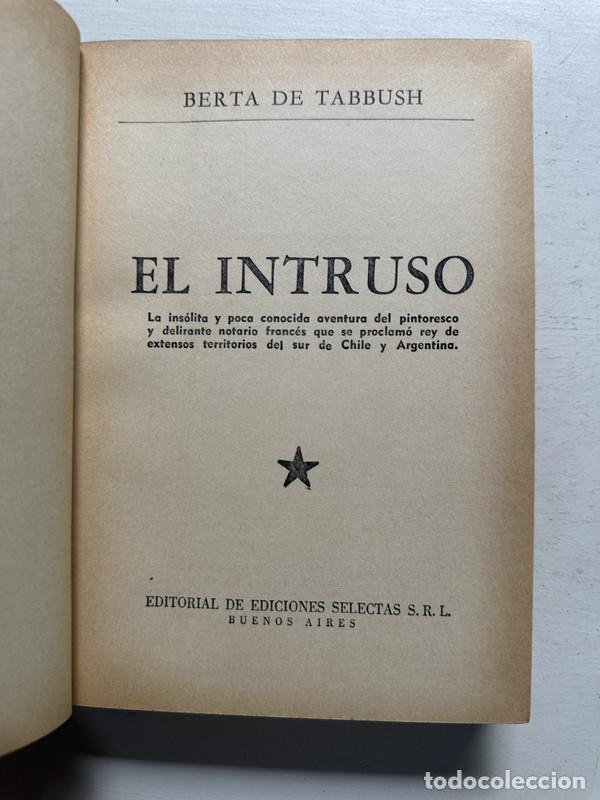 Libros: El intruso - de Tabbush Berta - Foto 1