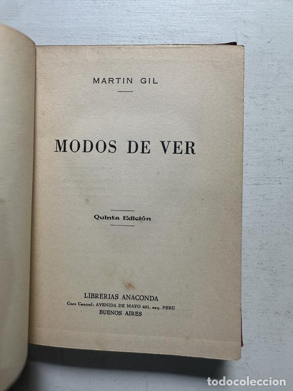 Libros: Modos de ver - Gil Martin - Foto 1