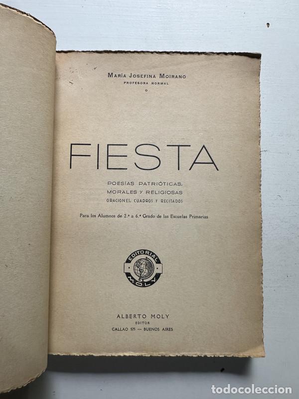 Libros: Fiesta - Moirano Maria Josefina - Foto 2