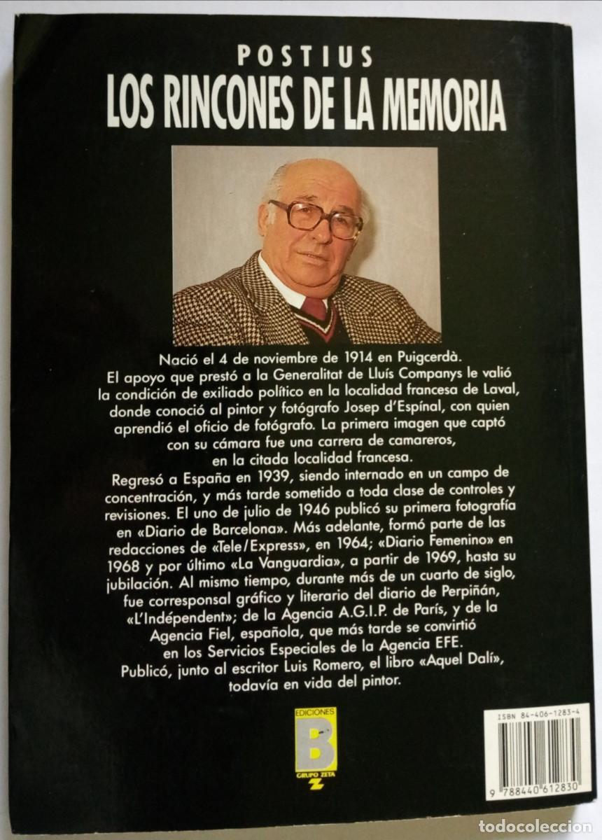 Libros: Postius. Los rincones de la memoria / Salvador Corber&oacute;. Ediciones B - Foto 5