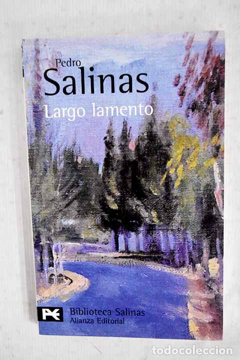 Libros: Largo lamento: Salinas, Pedro.- Salinas, Pedro - Foto 1