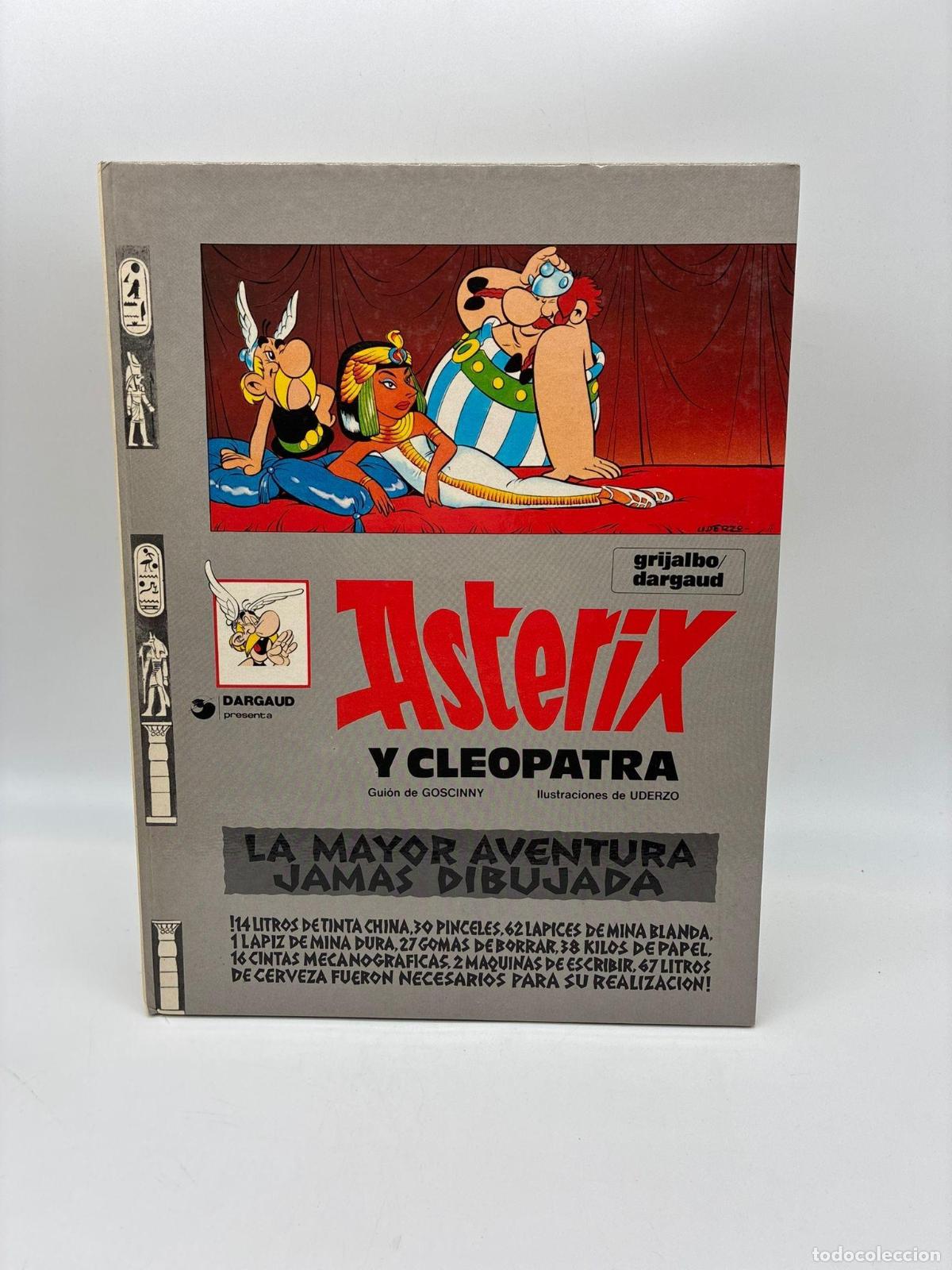Libros: GOSCINNY, Ren&eacute;. UDERZO, Albert. - Ast&eacute;rix y Cleopatra. La mayor aventura jam&aacute;s dibujada.