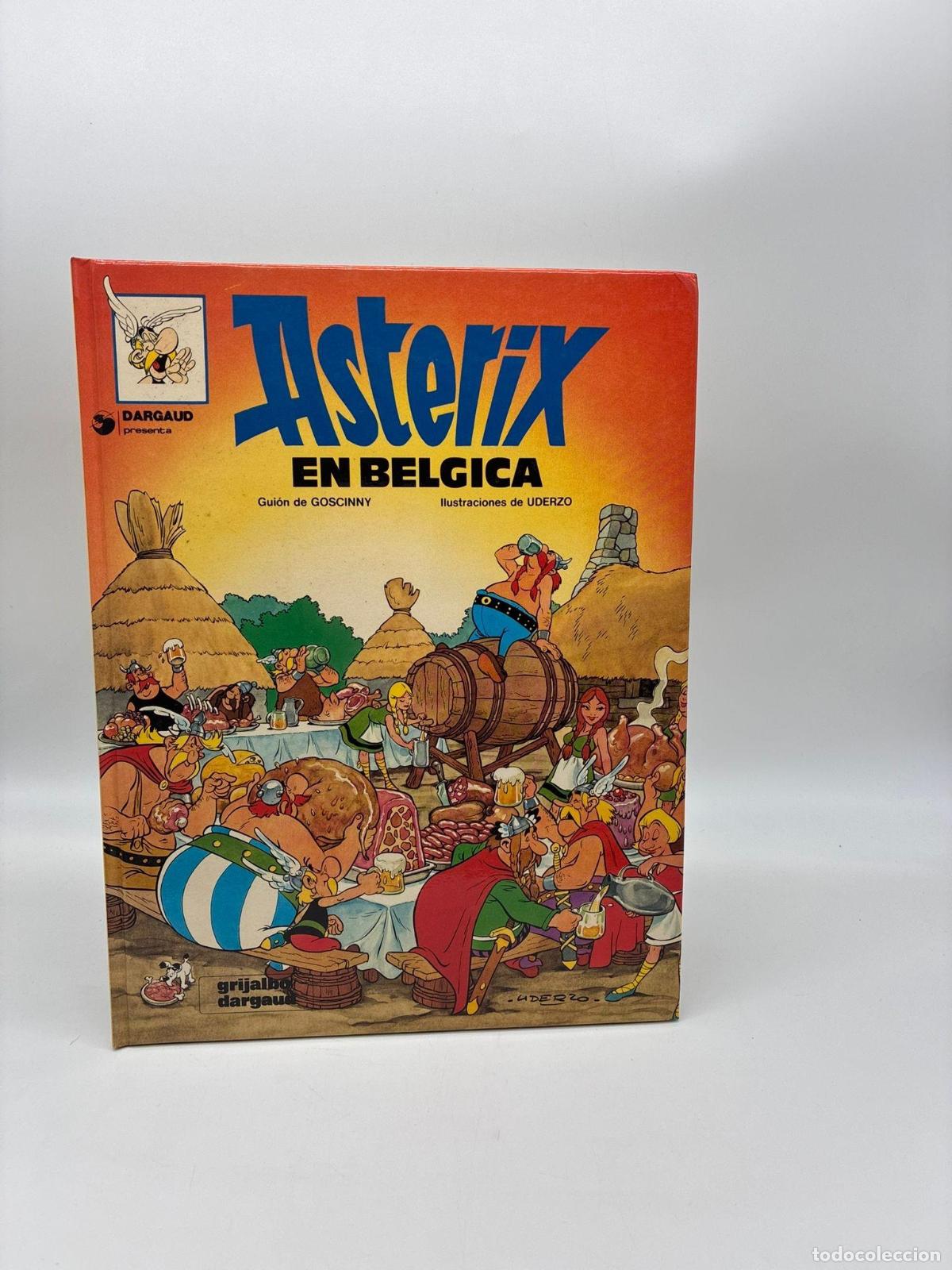 Libros: GOSCINNY, Ren&eacute;. UDERZO, Albert. - Ast&eacute;rix en B&eacute;lgica. - Foto 1