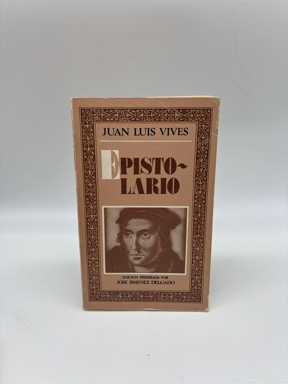 Libros: VIVES, Juan Luis. - Epistolario. - Foto 1