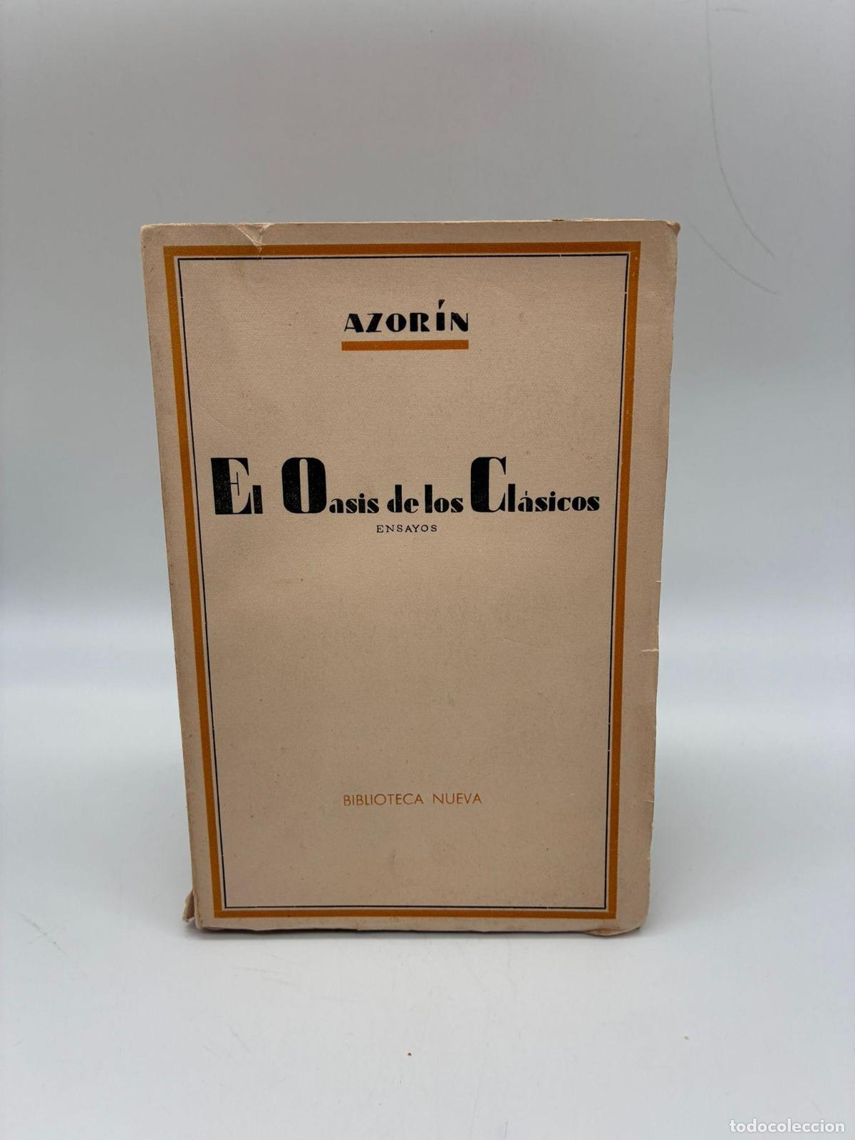 Libros: AZOR&Iacute;N. - El Oasis de los Cl&aacute;sicos. - Foto 1