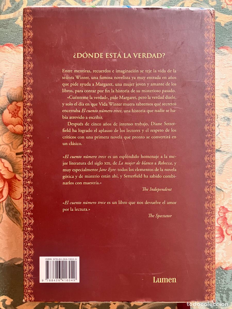 Libros: El cuento n&uacute;mero trece. Diane Setterfield - Foto 2