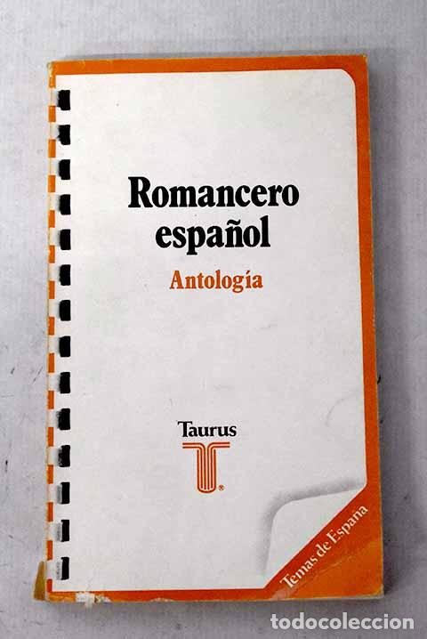 Libros: Romancero espa&ntilde;ol: : Taurus. - Foto 1