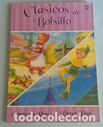 Libros: Cl&aacute;sicos de Bolsillo: Caperucita Roja/Peter Pan. - Foto 1