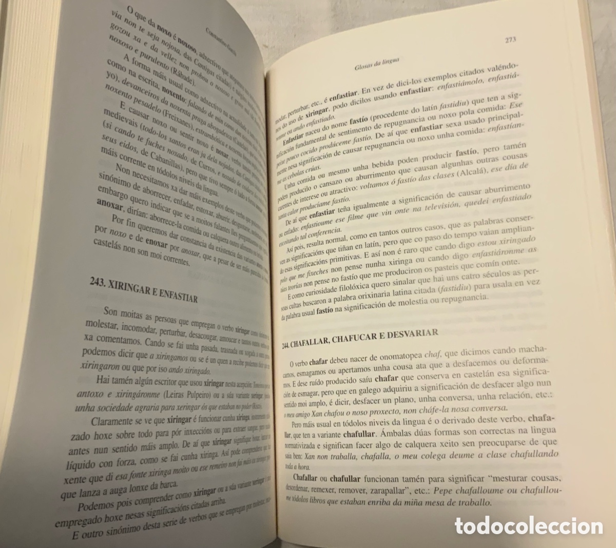 Libros: Glosas da Lingua. Constantino Garc&iacute;a - Foto 4