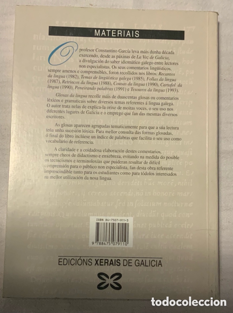Libros: Glosas da Lingua. Constantino Garc&iacute;a - Foto 6