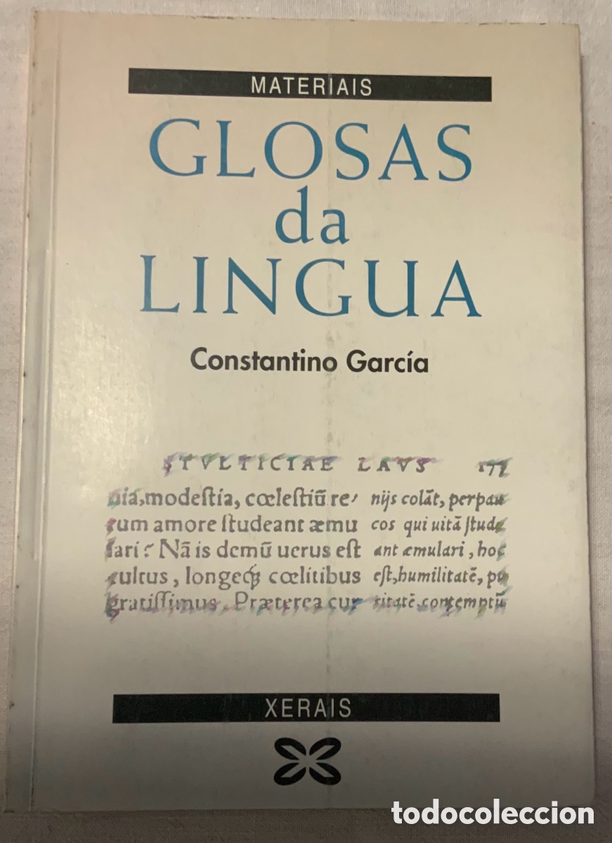 Libros: Glosas da Lingua. Constantino Garc&iacute;a - Foto 1