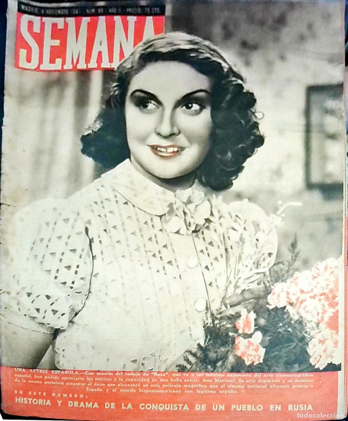 Libros: Revista Semana A&ntilde;o II, N&uacute;m. 89 - REVISTA: