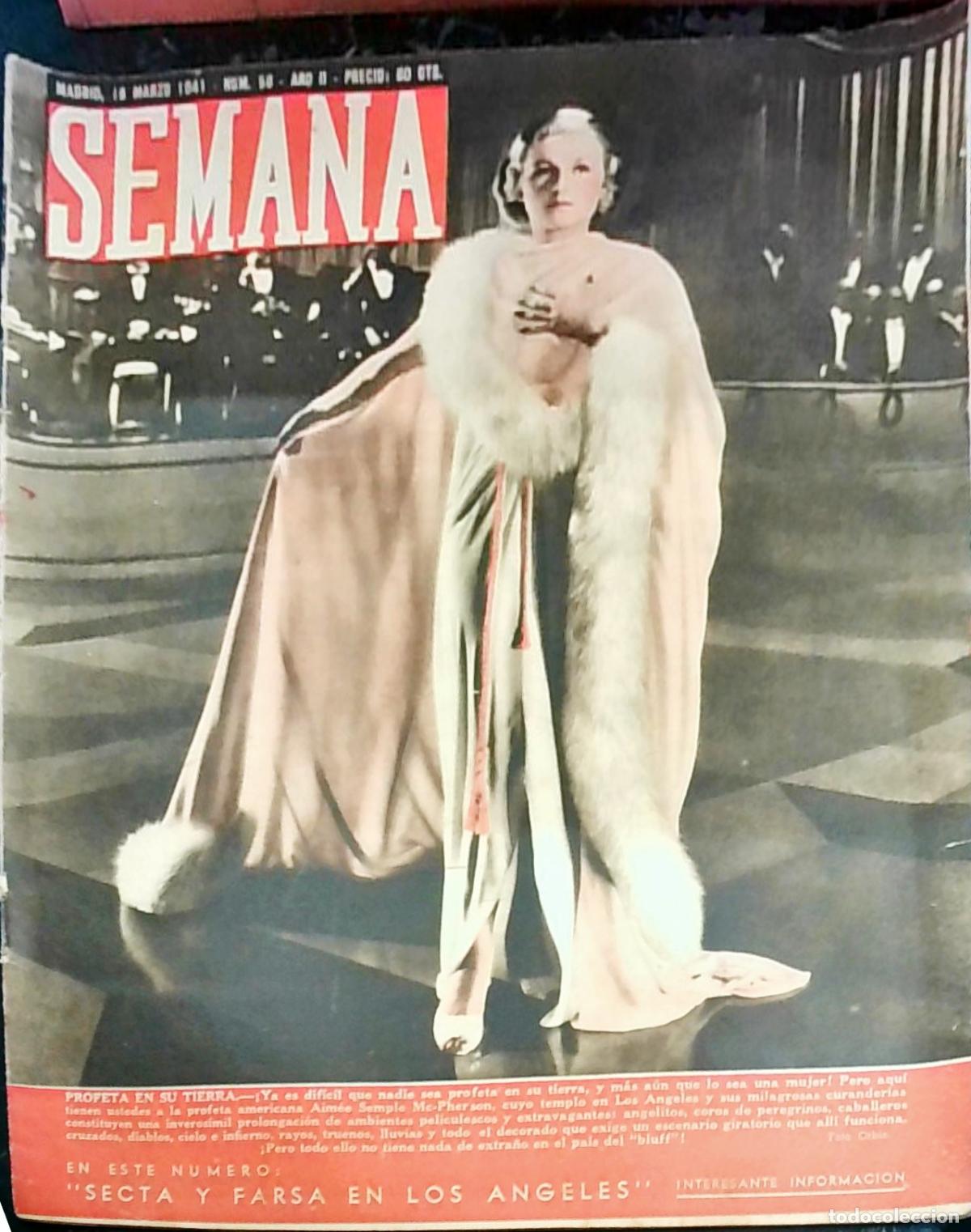 Libros: Revista Semana A&ntilde;o II, N&uacute;m. 56 - REVISTA: