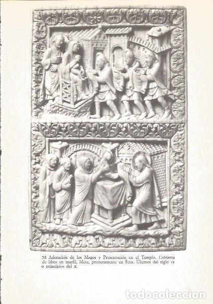 Libri di seconda mano: LAMINA V02554: Adoracion de los Magos y Presentacion en el Templo. Cubierta libro de marfil, Metz -