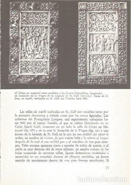 Libros: LAMINA V02558: Cristo en majestad y los Cuatro Evangelistas. Tapas de libros en marfil por Tuotilo -