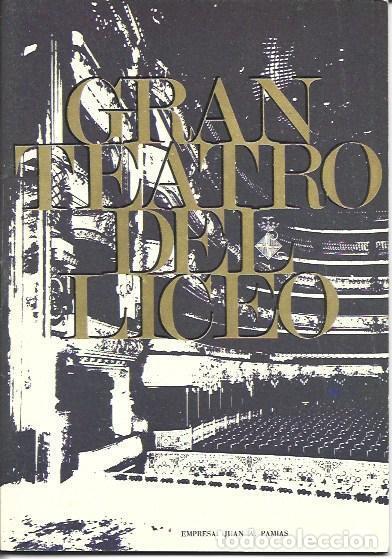 B&uuml;cher: LAMINA 36722: Gran Teatre del Liceu, libro temporada invierno 1968-69 - VVAA