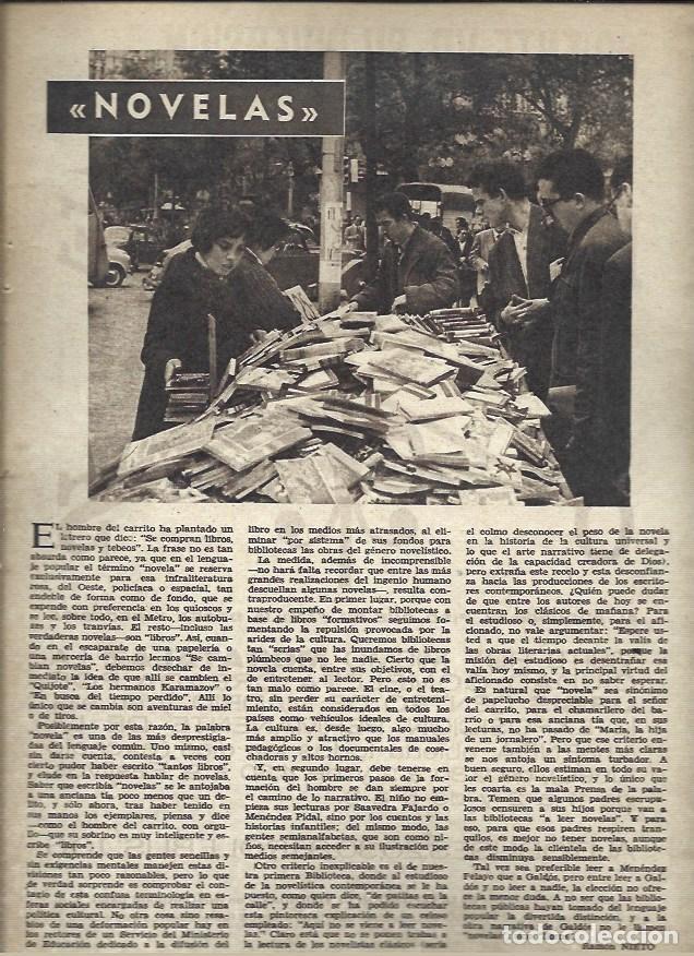 B&uuml;cher: LAMINA 40956: Puesto de libros en un mercadillo - VVAA