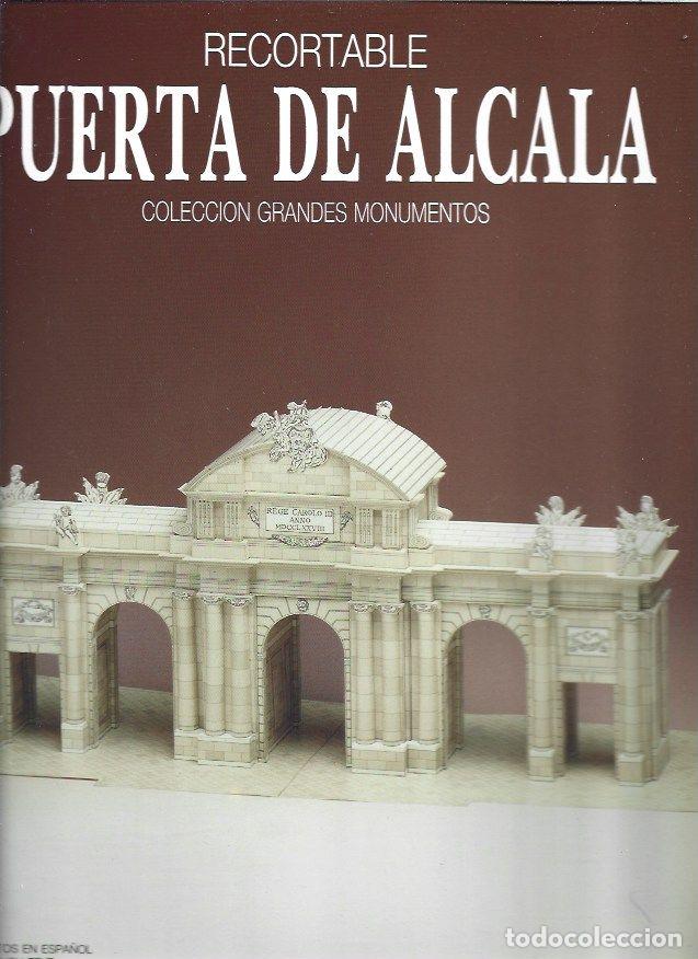 Libros: RECORTABLE DE LA PUERTA DE ALCALA - VARIOS - Foto 1