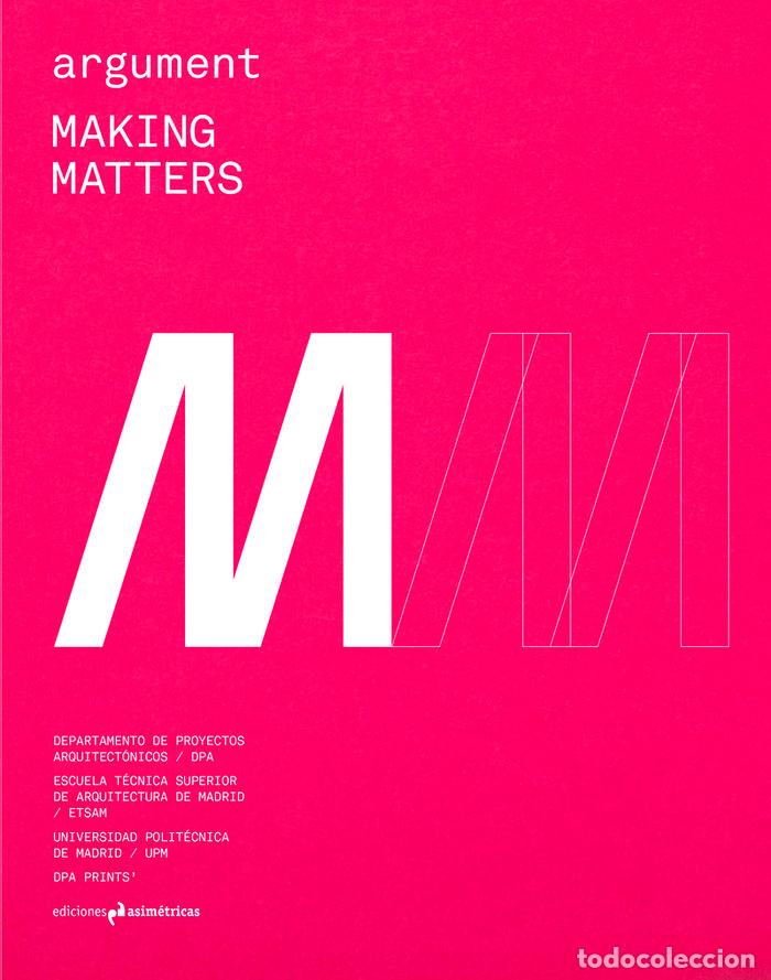 Libros: ARGUMENT #3 MAKING MATTERS - AA,VV - Foto 1