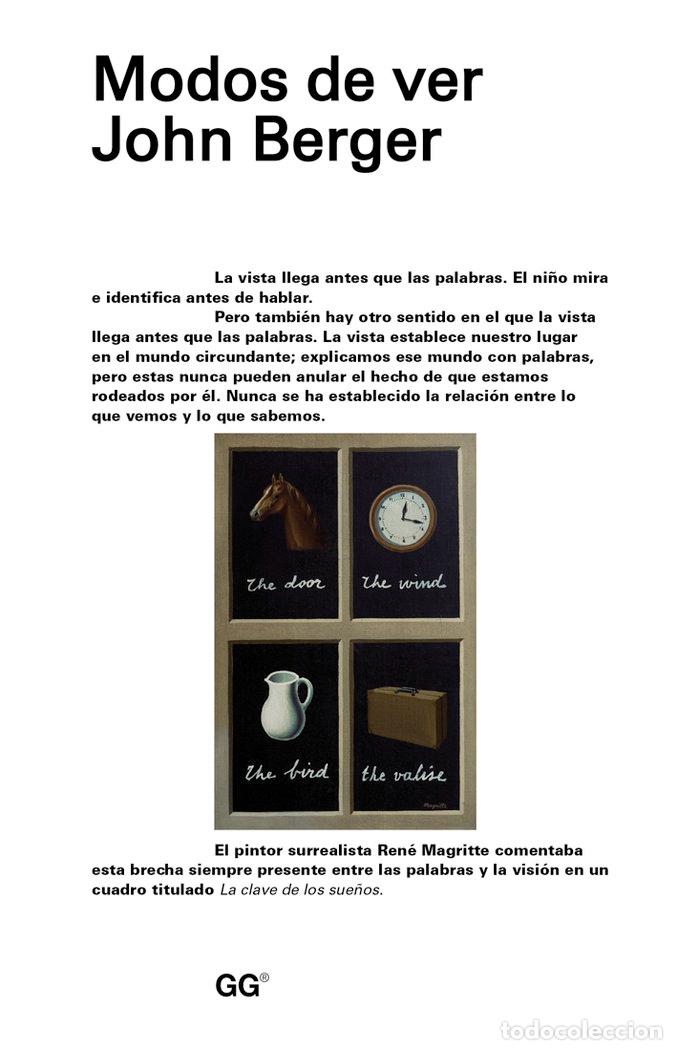 Libros: MODOS DE VER - BERGER,JOHN - Foto 1