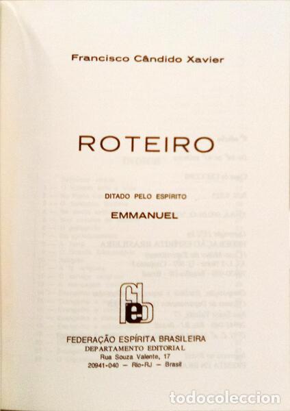 Libros: XAVIER. (Francisco C&acirc;ndido) - ROTEIRO. [9.&ordf; EDI&Ccedil;&Atilde;O] - Foto 2
