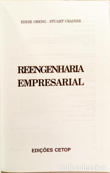 Libros: OBENG. (Eddie) e Stuart Crainer. - REENGENHARIA EMPRESARIAL. - Foto 2