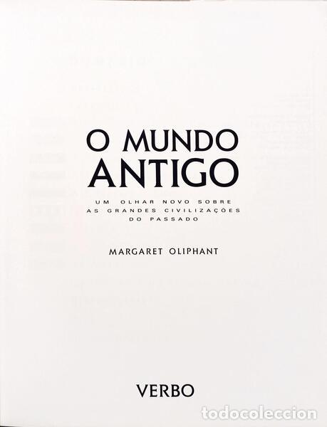 Libros: OLIPHANT. (Margaret) - O MUNDO ANTIGO. - Foto 2