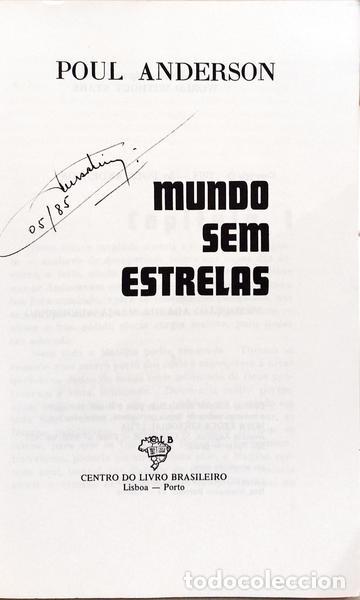 Libros: ANDERSON. (Poul) - MUNDO SEM ESTRELAS. - Foto 2