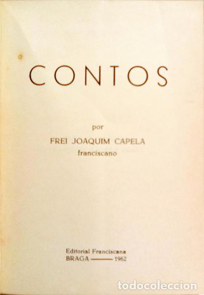 Libros: CAPELA. (Frei Joaquim) - CONTOS. - Foto 2
