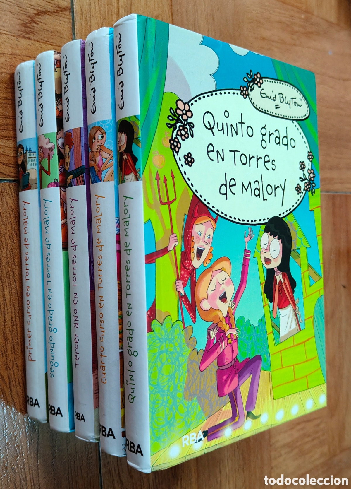 Libros: Torres de Malory 6 Libros ( 5 + 1) - RBA - Enid Blyton - Foto 2