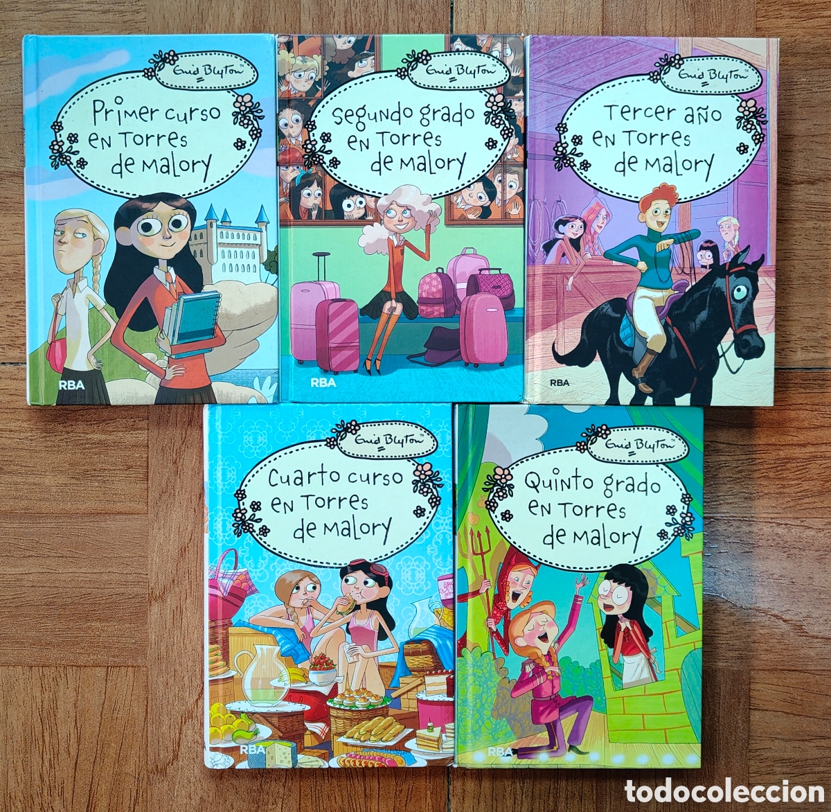 Libros: Torres de Malory 6 Libros ( 5 + 1) - RBA - Enid Blyton - Foto 1