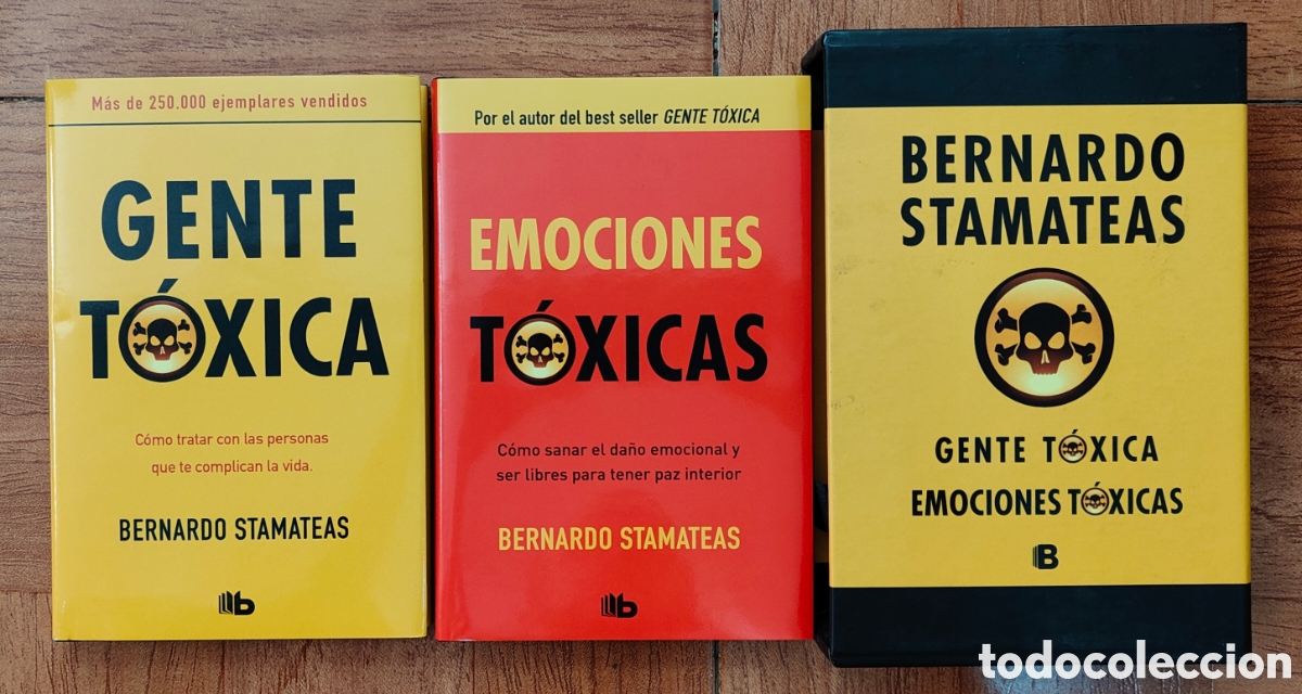 Libros: Estuche Gente T&oacute;xica / Emociones T&oacute;xicas - Bernardo Stamateas