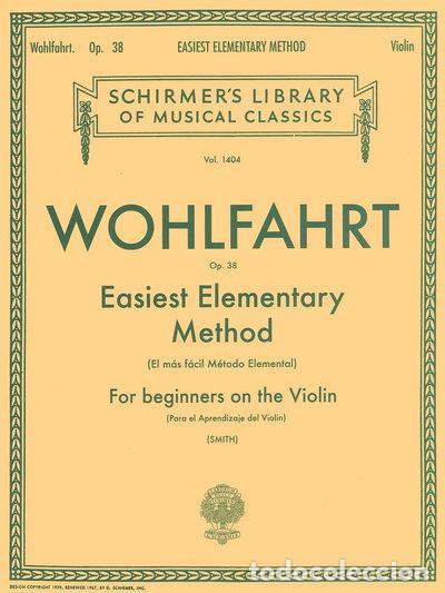 Libros: Easiest elementary method for beginners op. 38: Violin method- 0073999590005