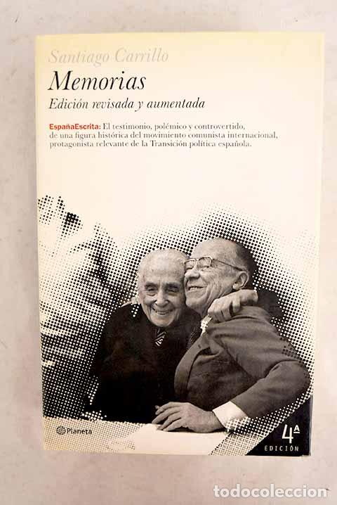 Libros: Memorias: Carrillo, Santiago.- Carrillo, Santiago