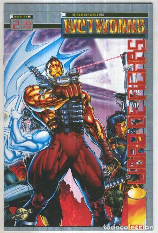 books: Libro de Fichas IMAGE, Vol.1 No.02: WETWORKS (World Comics 1996) - VARIOS