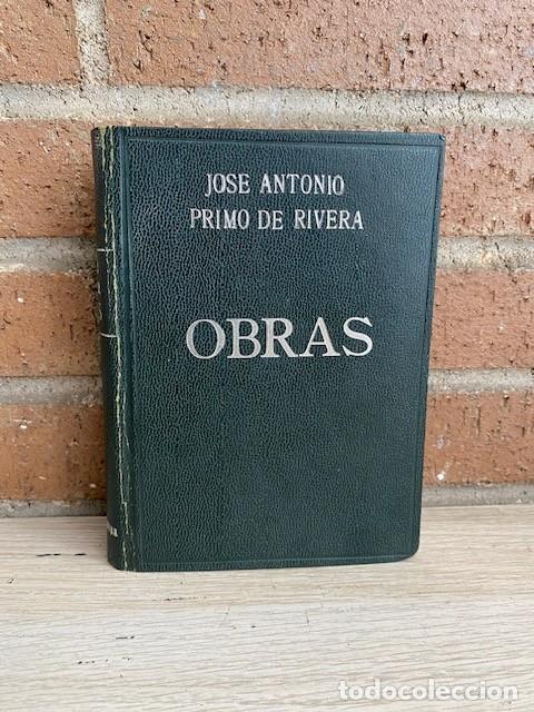 Libros: OBRAS, JOSE ANTONIO PRIMO DE RIVERA - JOSE ANTONIO PRIMO DE RIVERA