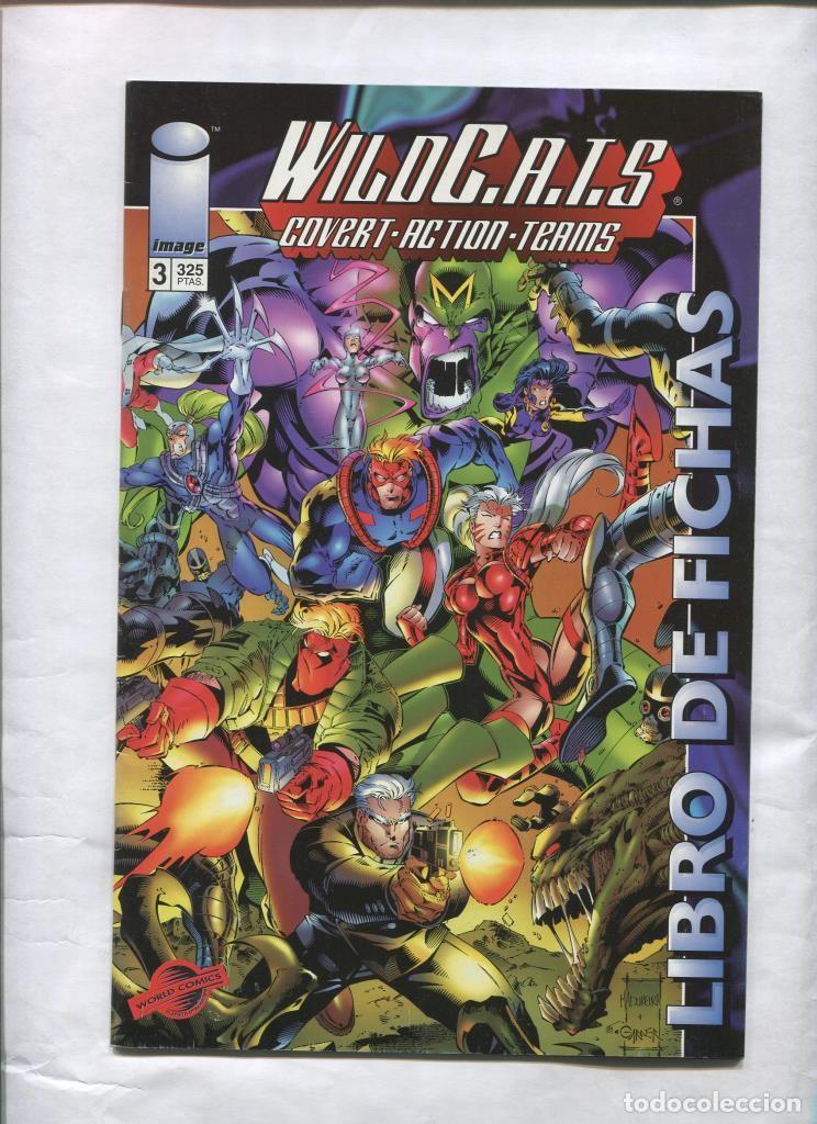 books: Wildc.a.t.s libro de fichas numero 3 - varios