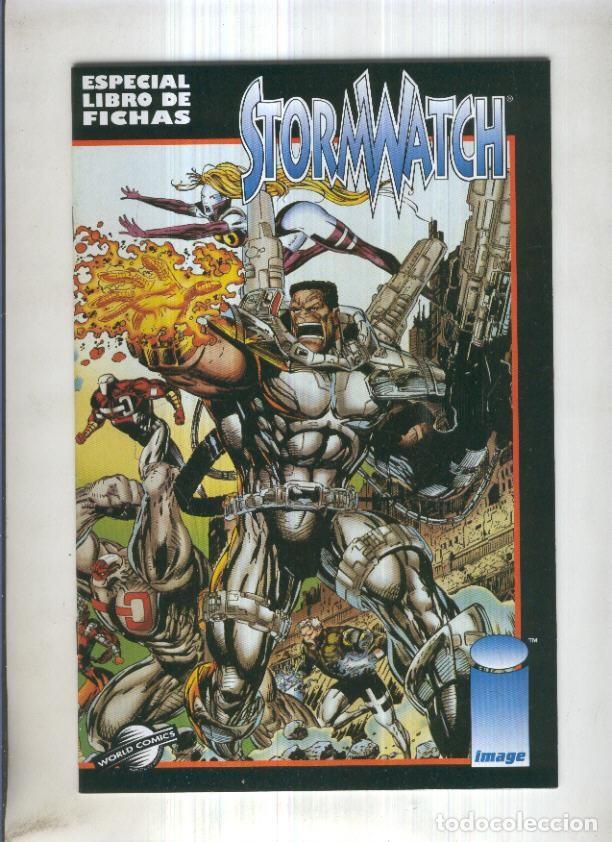 Libros: STORMWATCH, ESPECIAL: LIBRO DE FICHAS (World Comics 1995) - Jim Lee y Brandon Choi