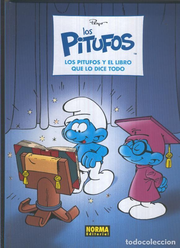 Livres: Los Pitufos numero 27: Los pitufos y el libro que lo dice todo - Peyo
