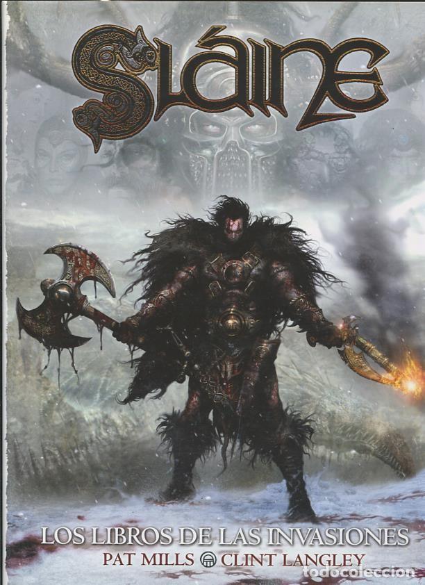 Livros em segunda m&atilde;o: Slaine: Los libros de las invasiones - Pat Mills - Clint Langley