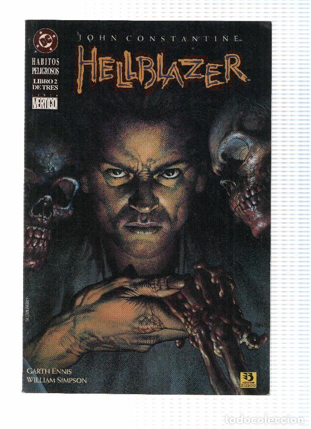 Livros em segunda m&atilde;o: John Constantine: HELLBLAZER, HABITOS PELIGROSOS: Libro 02 de 03 (Zinco 1994) - Garth Ennis