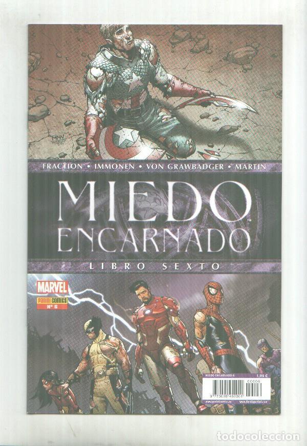 Libros: Panini: Miedo Encarnado a&ntilde;o 2 numero 6: libro sexto - Fraction, Immonen, Von Grawbadger, Martin