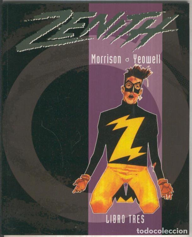 books: ZENITH, Libro TRES 3: Fase 2 La Tierra Hueca Parte 02(Dude Comics) - Morrison y Yeowell