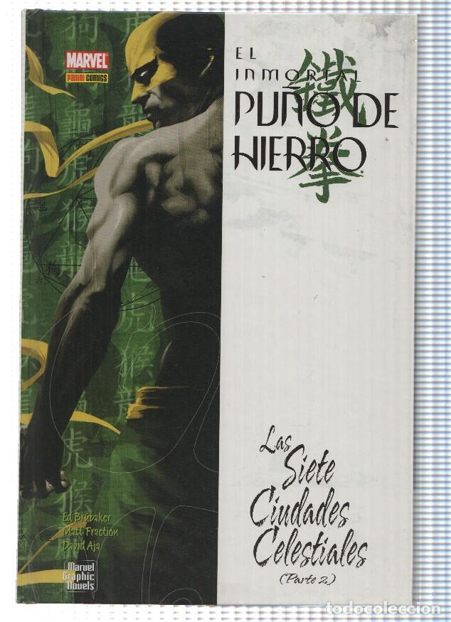 Livros em segunda m&atilde;o: Marvel Graphic Novels: EL INMORTAL PU&Ntilde;O DE HIERRO: Libro 03 - Ed Brubaker (Panini 2008) - Ed Brubake