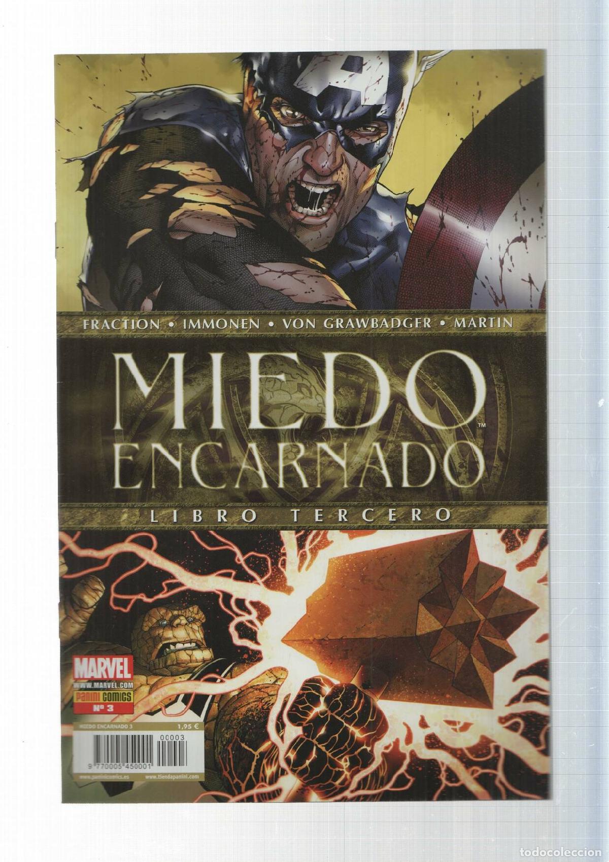 B&uuml;cher: Panini Comics: El martillo que cayo en la calle Yancy - Miedo Encarnado, Libro Tercero &ntilde;yo 2, numero