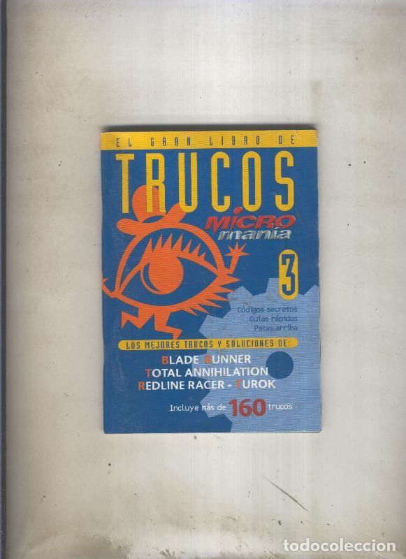 Libros: El gran libro de trucos micromania numero 03 - Varios